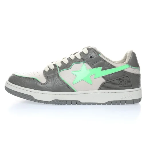 Nike Bathing Ape Bape SK8 Sta Green Grey