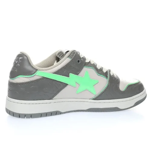 Nike Bathing Ape Bape SK8 Sta Green Grey
