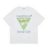 Casablanca Tennis Club Icon T-Shirt Black