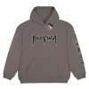 Balenciaga Black Logo Hoodie Brown