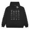 Balenciaga All Logos Gen Hoodie Black