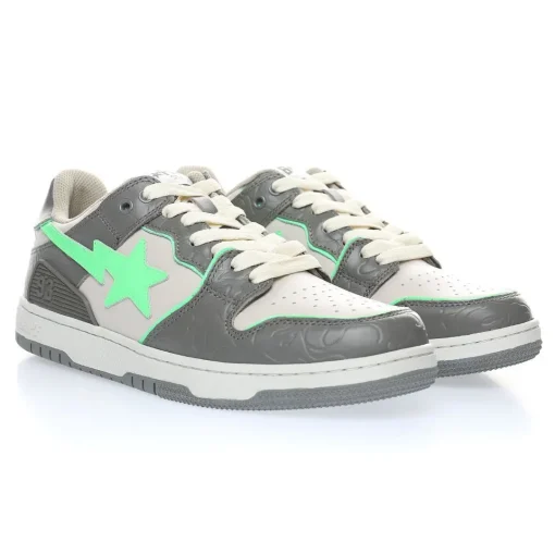 Nike Bathing Ape Bape SK8 Sta Green Grey