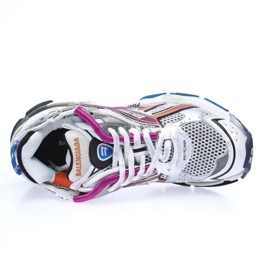 BALENCIAGA Runner Sneaker Multicolor – Iconic 90s Retro Technical Mesh Luxury Sneakers