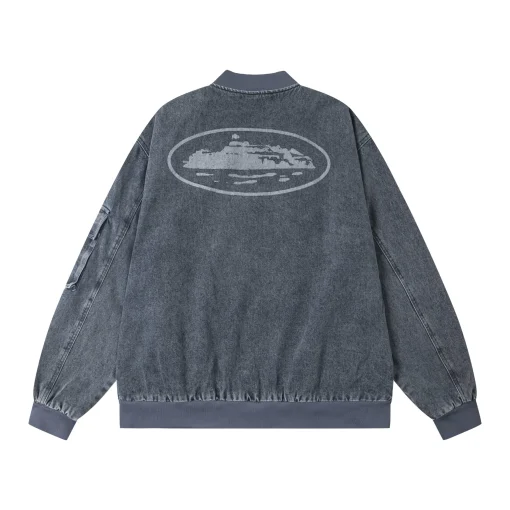 Corteiz Denim Suit Gray