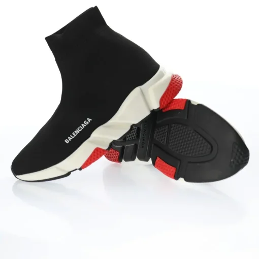Balenciaga Speed Trainer Black White Red