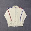 Corteiz Knit Zip Up Fleece Jacket White