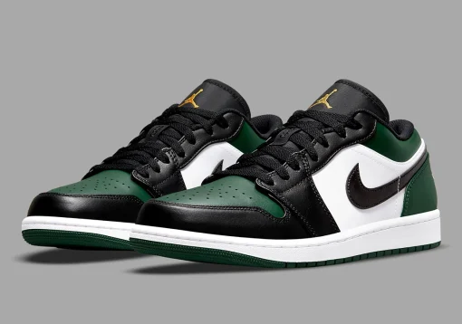 Nike Air Jordan 1 Low Sneaker Green Toe