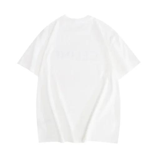 Celine Loose T-Shirt in Cotton Jersey White