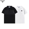 Prada Polo Shirt White Black