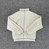 Corteiz CRTZ VVS Uptown Velour Track Jacket Gray