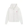 Ami Paris Hoodie White