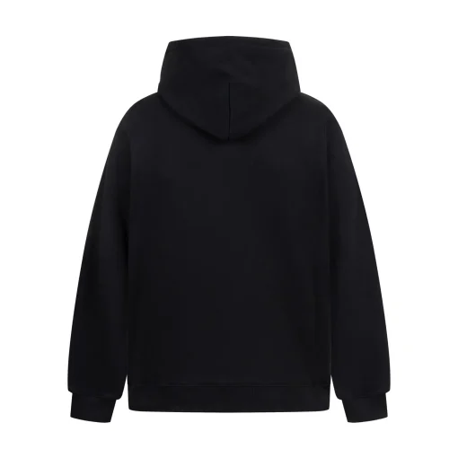 Burberry Polo Monogram Hoodie Black