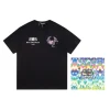 Balenciaga short sleeves universal day T-Shirt black