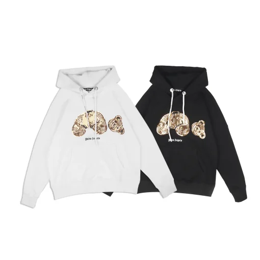 Palm Angels Kill Bear Hoodies White /Black
