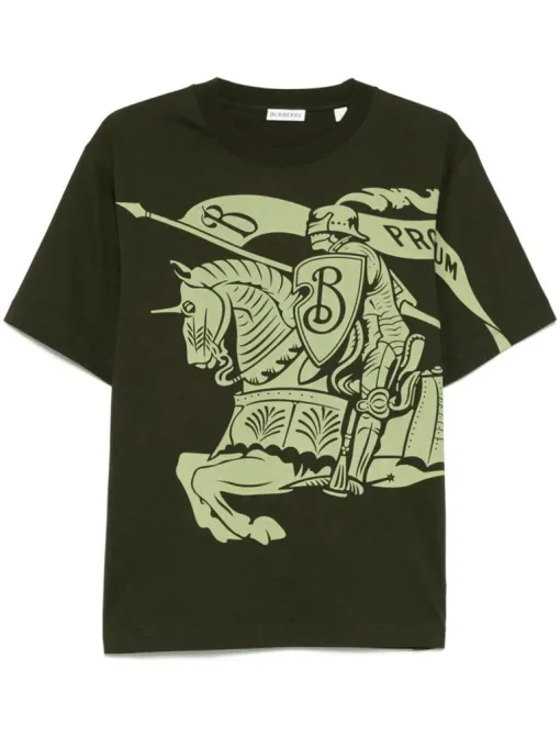 Burberry EKD Badge Cotton T-shirt Black