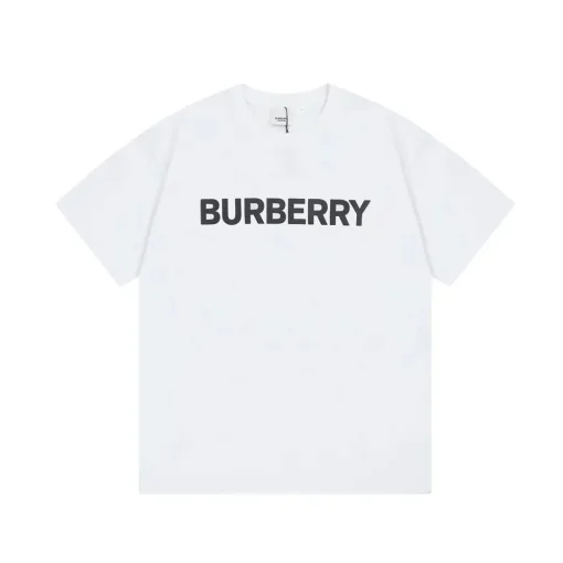 Burberry logo Print cotton T-shirts