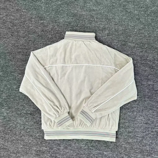 Corteiz CRTZ VVS Uptown Velour Track Jacket Gray