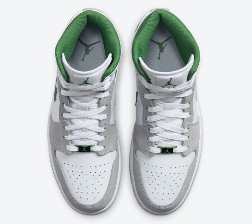 Nike Air Jordan 1 Mid SE Grey Green