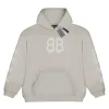 Balenciaga BB Logo Hoodie Pale Silver