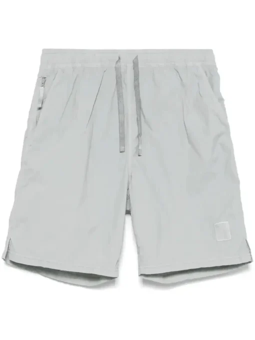 Stone Island Appliqué Shorts Grey