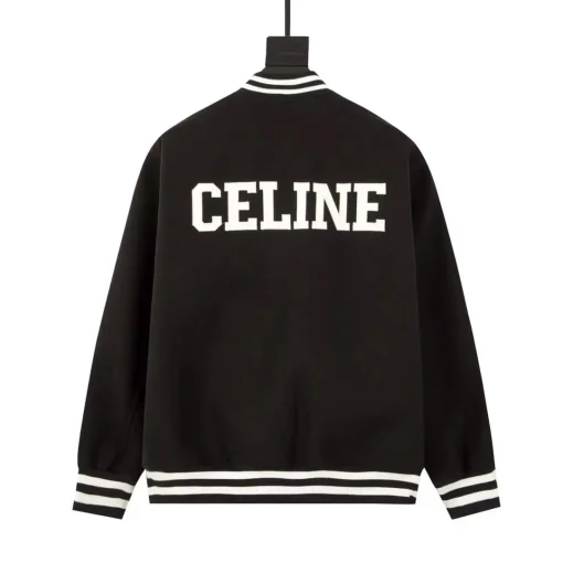 Celine Wool letter jacket