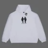 Balenciaga People Icon Hoodie White