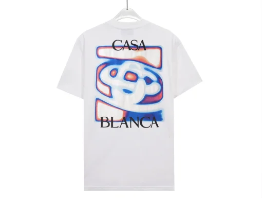 CASABLANCA Logo T Shirt White