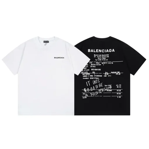 Balenciaga Shirt White Black