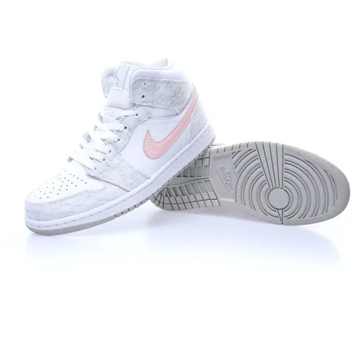 Nike Air Jordan 1 Mid GS”Light Iron Ore”