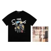 Balenciaga Simpson T-Shirt Black
