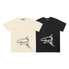 Palm Angels Shark T-shirt Black/White