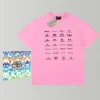 Balenciaga All Logos T-Shirt Pink