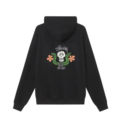 Stussy De Monsieur Vase Popover Hoodie Black
