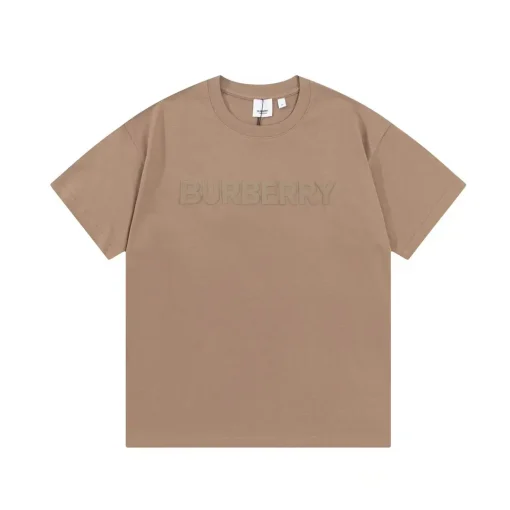 Burberry logo Print cotton T-shirts