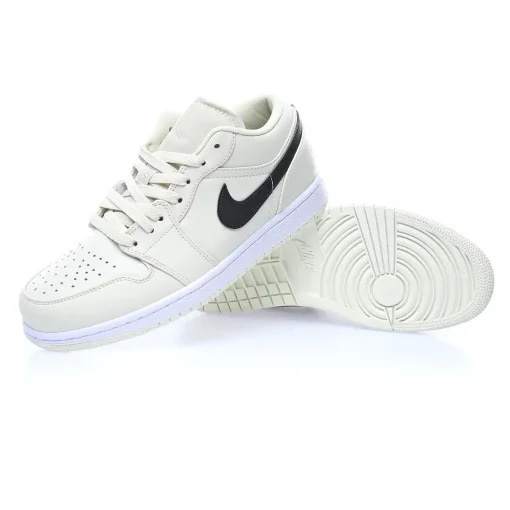 Nike Air Jordan 1 Low GS”Coconnut Milk Black White”