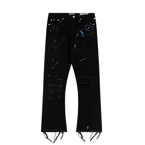 Gallery Dept Flared Jeans Black