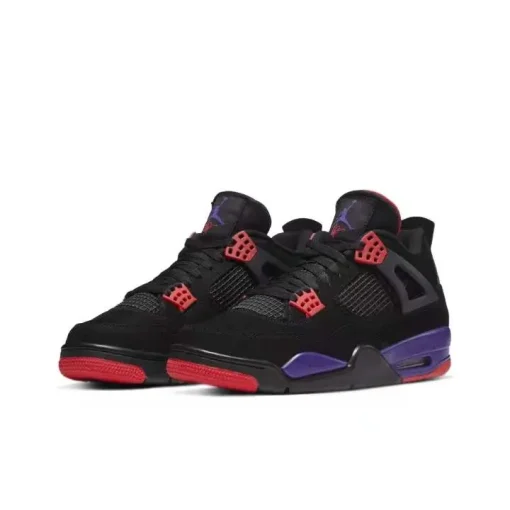 Nike Air Jordan 4 Raptors Black x Purple