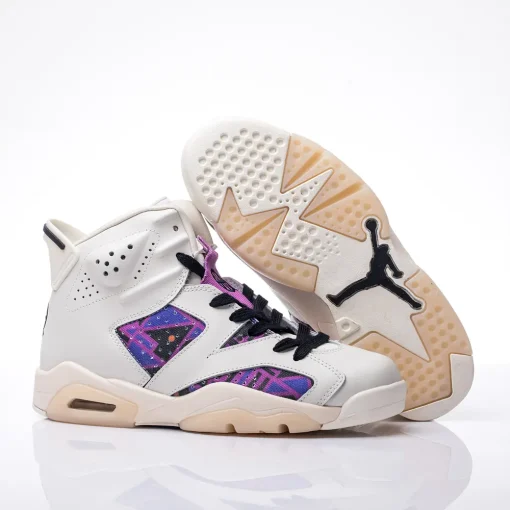 Nike Air Jordan 6 Retro Quai 54 Sail Purple