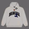 Balenciaga Triangle Logo Hoodie White