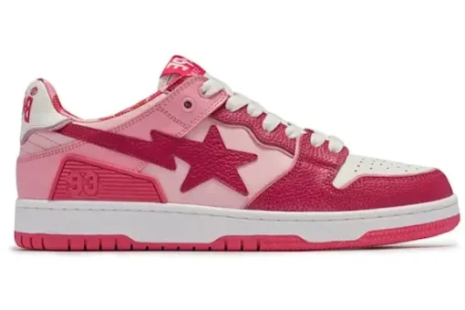 A Bathing Ape Bape SK8 Sta ABC Camo Pink