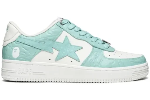 A Bathing Ape Bape Sta #4 Linecamo White Sax