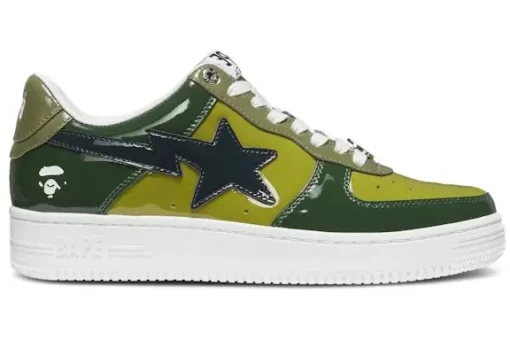 A Bathing Ape Bape Sta Low Olive Color Combo