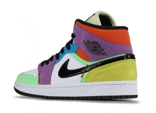 NIKE AIR JORDAN 1 MID MULTICOLOR