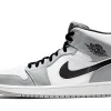 NIKE AIR JORDAN 1 MID LIGHT SMOKE GRAY