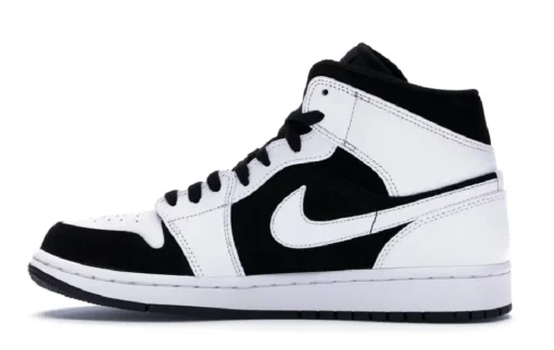NIKE AIR JORDAN 1 MID WHITE BLACK