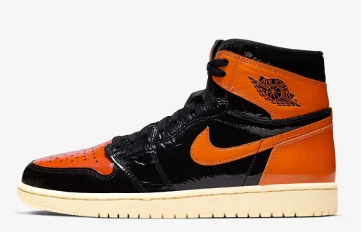 NIKE AIR JORDAN 1 ORANGE X BLACK