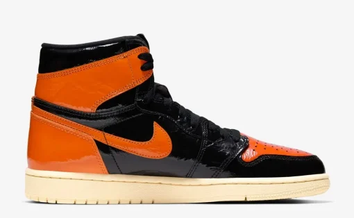 NIKE AIR JORDAN 1 ORANGE X BLACK