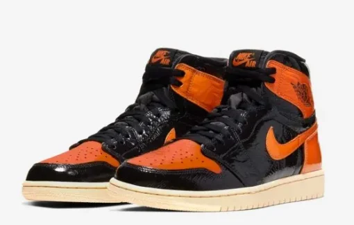 NIKE AIR JORDAN 1 ORANGE X BLACK