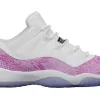 Jordan 11 Retro Low Pink Snakeskin (GS)