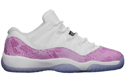 Jordan 11 Retro Low Pink Snakeskin (GS)